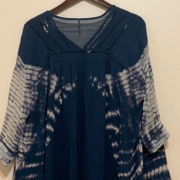 Free people tie dyed boho tunic size s - Picture 3 of 8